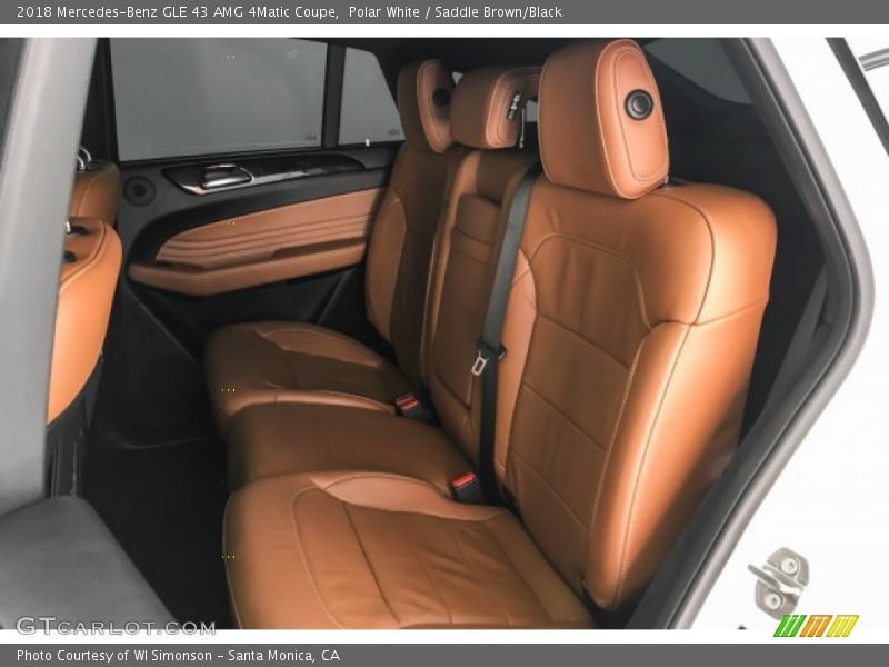 Polar White / Saddle Brown/Black 2018 Mercedes-Benz GLE 43 AMG 4Matic Coupe