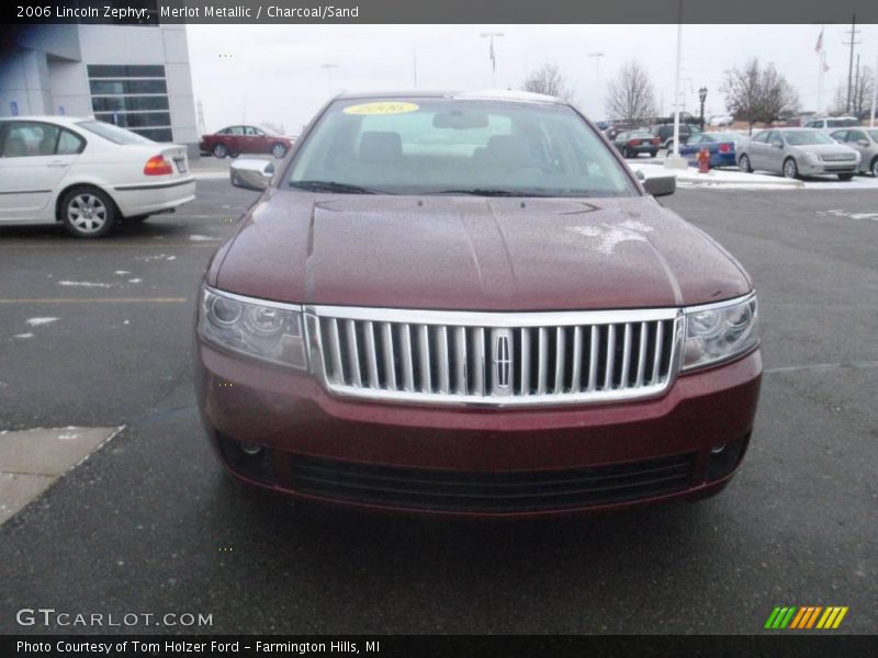 Merlot Metallic / Charcoal/Sand 2006 Lincoln Zephyr