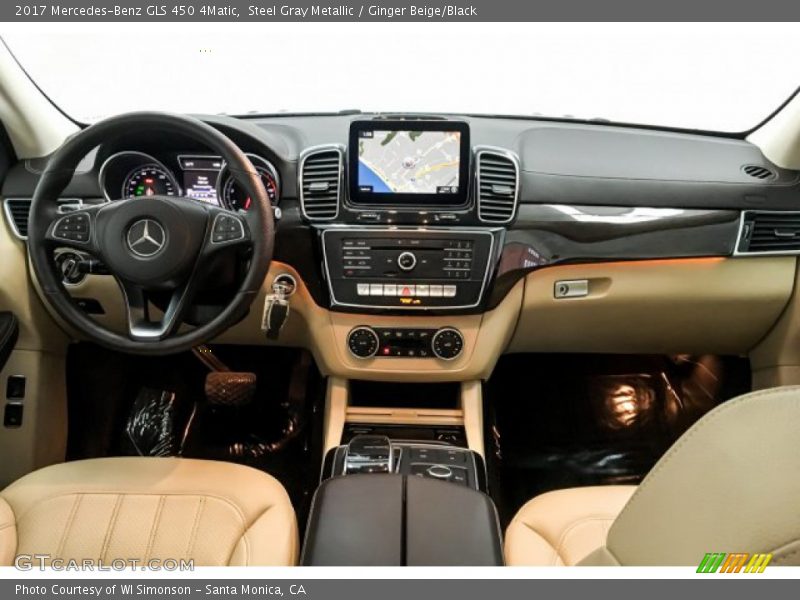 Dashboard of 2017 GLS 450 4Matic