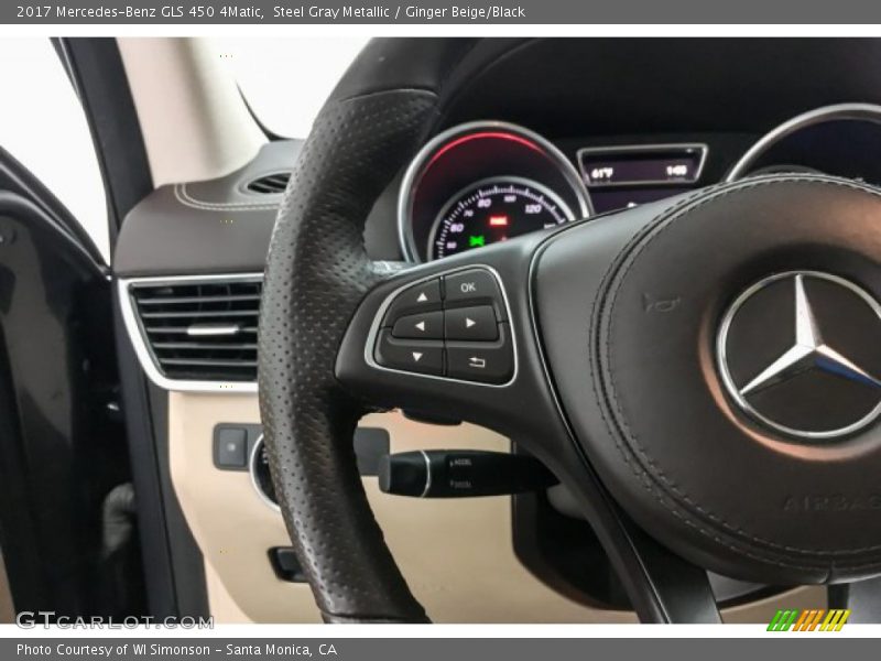  2017 GLS 450 4Matic Steering Wheel