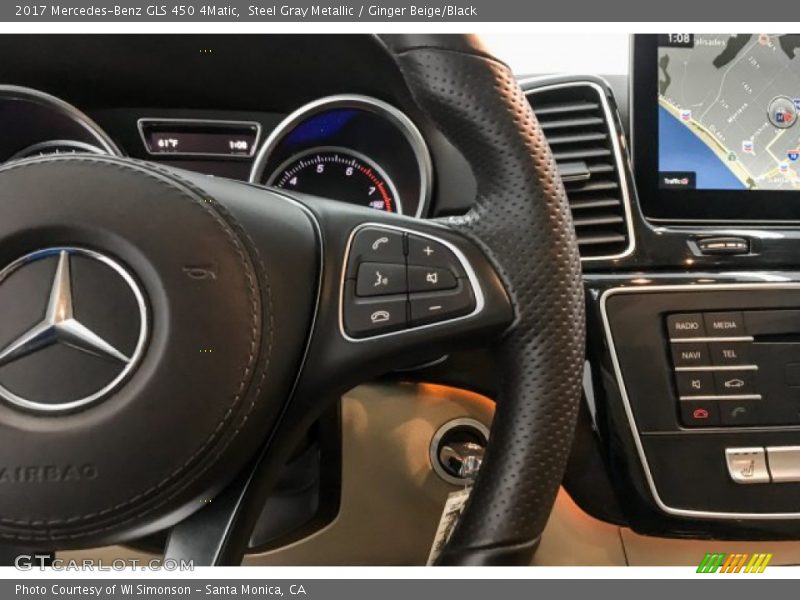  2017 GLS 450 4Matic Steering Wheel