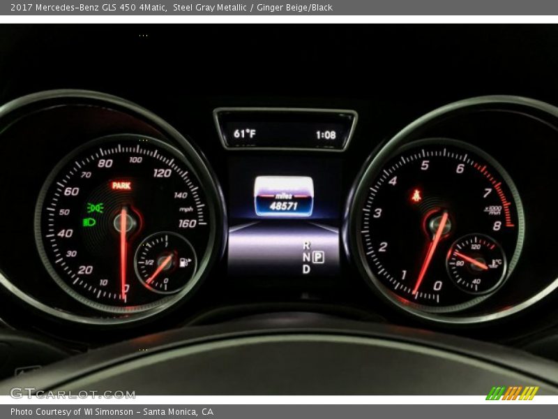  2017 GLS 450 4Matic 450 4Matic Gauges