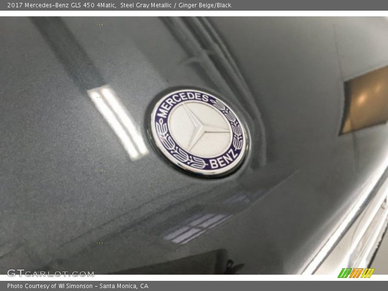 Steel Gray Metallic / Ginger Beige/Black 2017 Mercedes-Benz GLS 450 4Matic