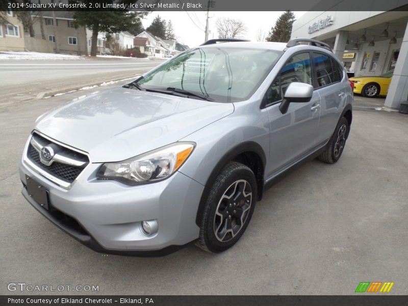 Ice Silver Metallic / Black 2014 Subaru XV Crosstrek 2.0i Limited