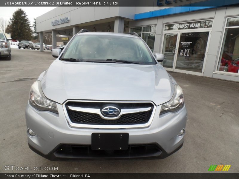 Ice Silver Metallic / Black 2014 Subaru XV Crosstrek 2.0i Limited