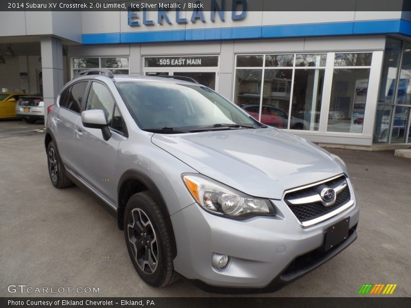 Ice Silver Metallic / Black 2014 Subaru XV Crosstrek 2.0i Limited