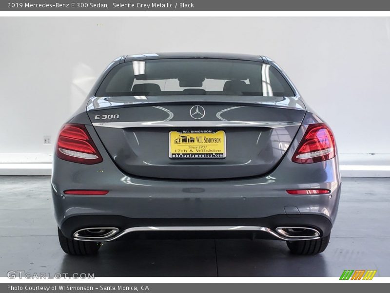 Selenite Grey Metallic / Black 2019 Mercedes-Benz E 300 Sedan