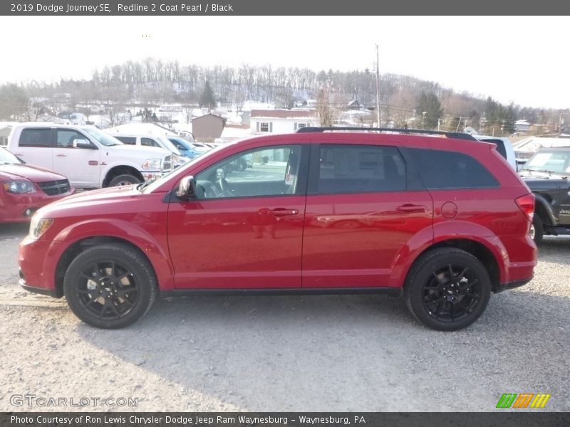 Redline 2 Coat Pearl / Black 2019 Dodge Journey SE