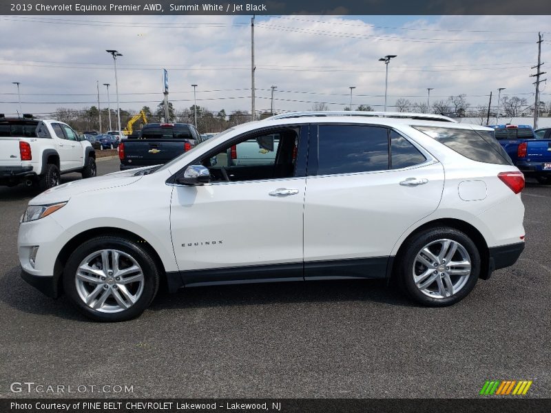 Summit White / Jet Black 2019 Chevrolet Equinox Premier AWD