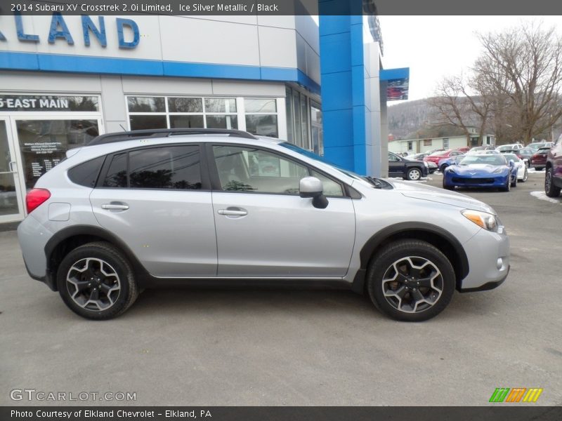 Ice Silver Metallic / Black 2014 Subaru XV Crosstrek 2.0i Limited