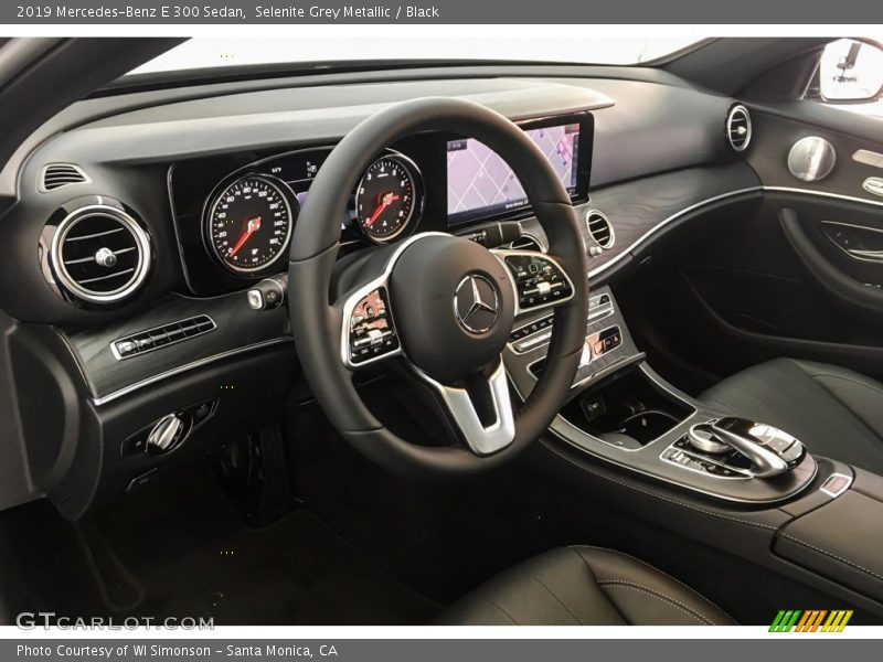 Selenite Grey Metallic / Black 2019 Mercedes-Benz E 300 Sedan