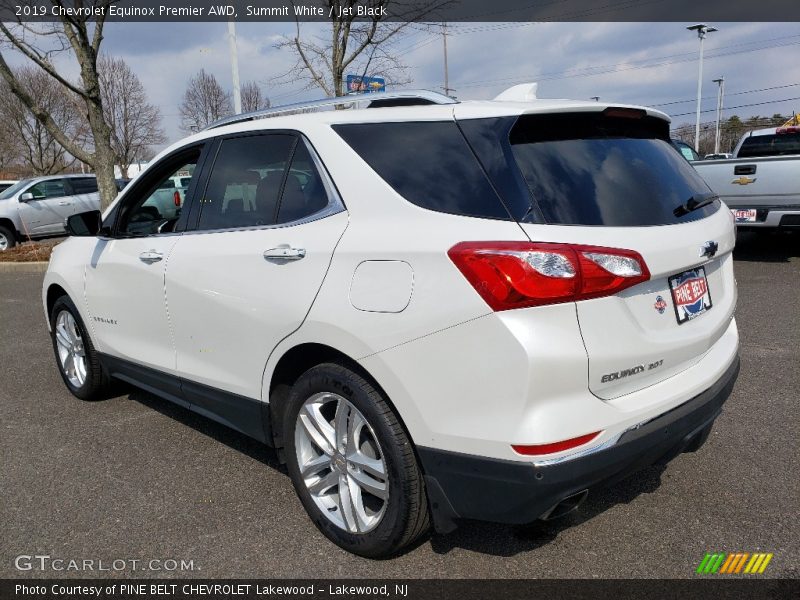Summit White / Jet Black 2019 Chevrolet Equinox Premier AWD