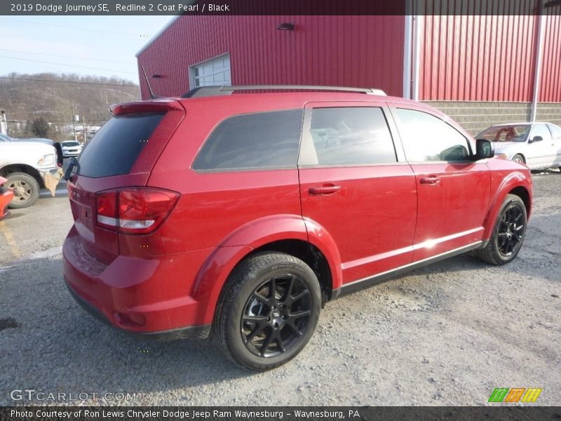 Redline 2 Coat Pearl / Black 2019 Dodge Journey SE
