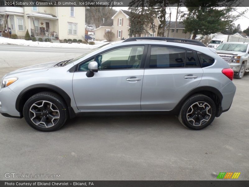 Ice Silver Metallic / Black 2014 Subaru XV Crosstrek 2.0i Limited