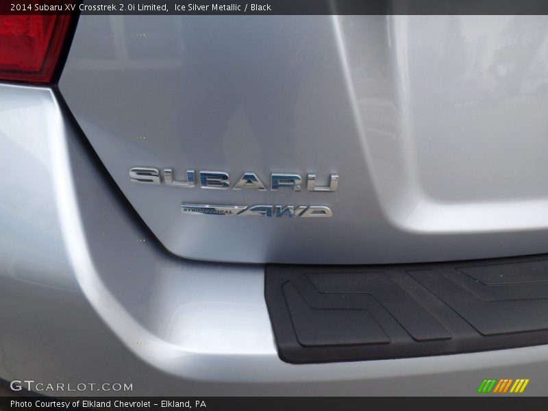 Ice Silver Metallic / Black 2014 Subaru XV Crosstrek 2.0i Limited