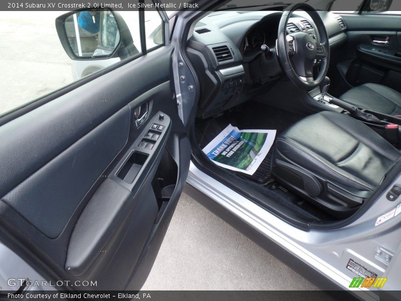 Ice Silver Metallic / Black 2014 Subaru XV Crosstrek 2.0i Limited