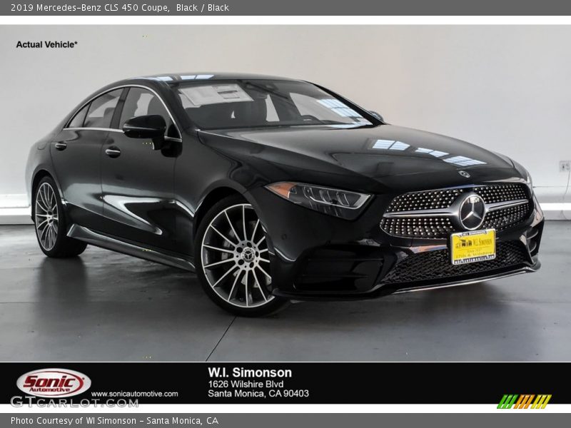 Black / Black 2019 Mercedes-Benz CLS 450 Coupe