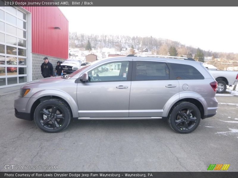 Billet / Black 2019 Dodge Journey Crossroad AWD