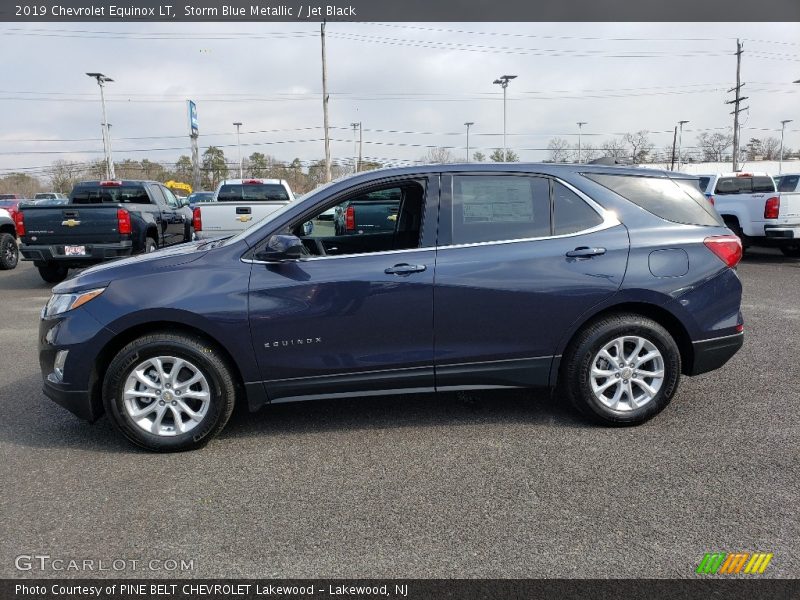 Storm Blue Metallic / Jet Black 2019 Chevrolet Equinox LT