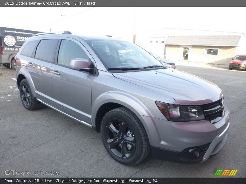 Billet / Black 2019 Dodge Journey Crossroad AWD
