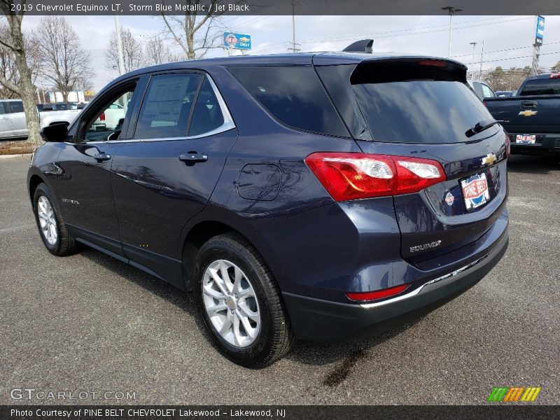 Storm Blue Metallic / Jet Black 2019 Chevrolet Equinox LT
