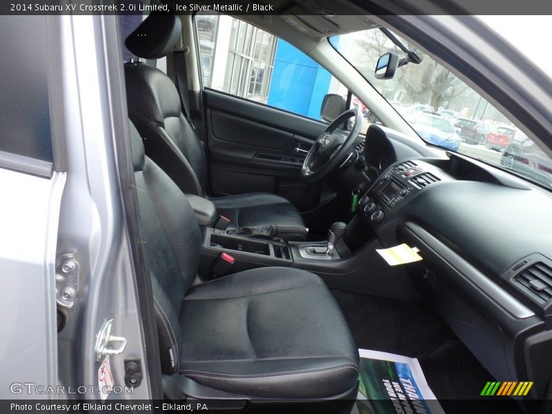 Ice Silver Metallic / Black 2014 Subaru XV Crosstrek 2.0i Limited
