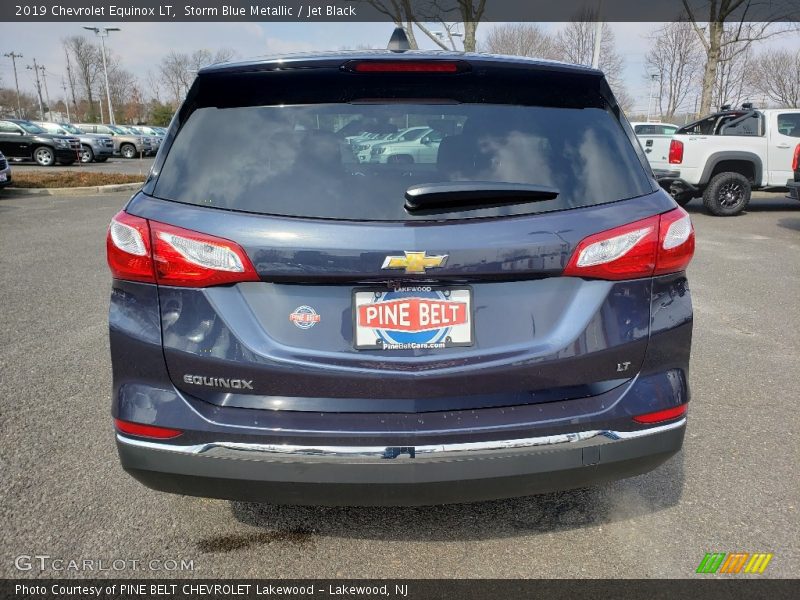 Storm Blue Metallic / Jet Black 2019 Chevrolet Equinox LT