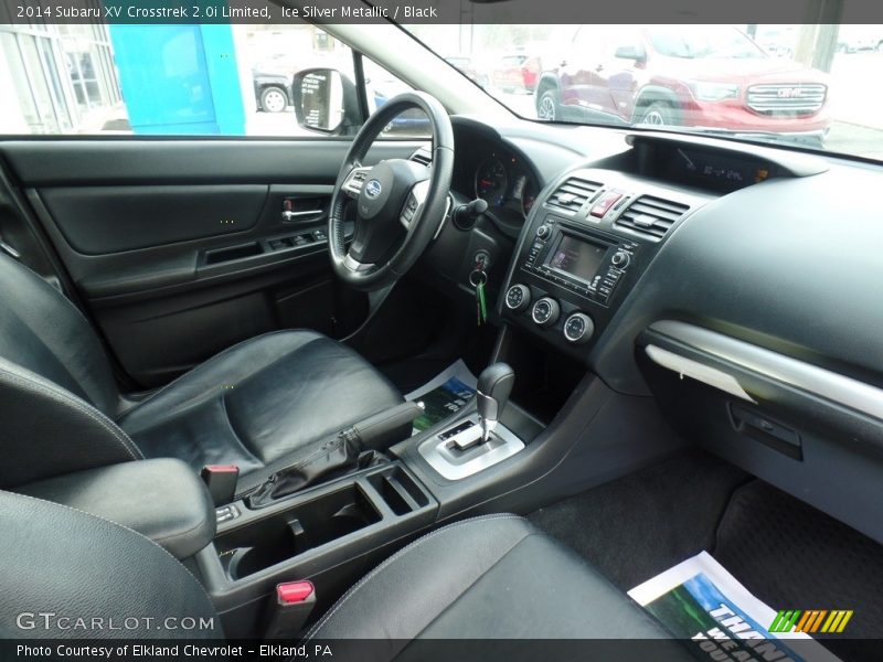 Ice Silver Metallic / Black 2014 Subaru XV Crosstrek 2.0i Limited