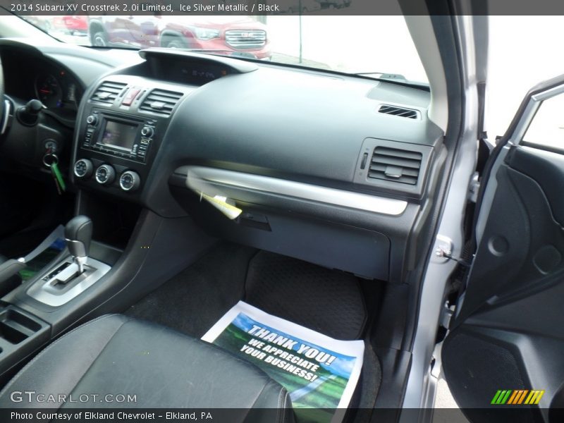 Ice Silver Metallic / Black 2014 Subaru XV Crosstrek 2.0i Limited