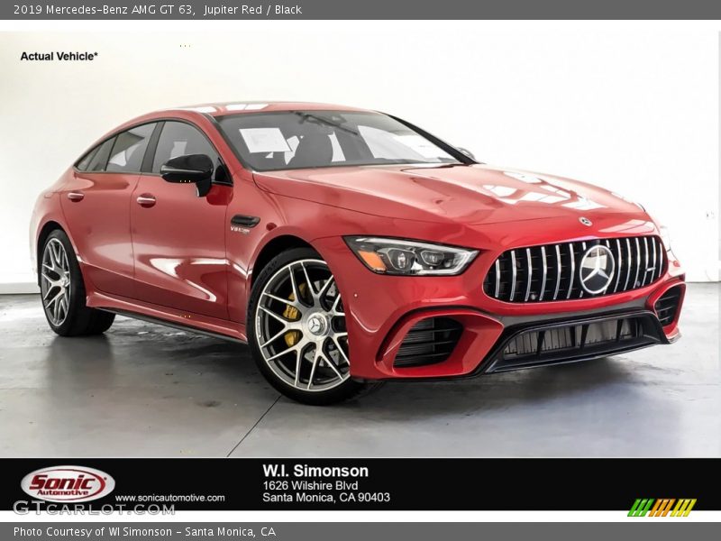 Jupiter Red / Black 2019 Mercedes-Benz AMG GT 63