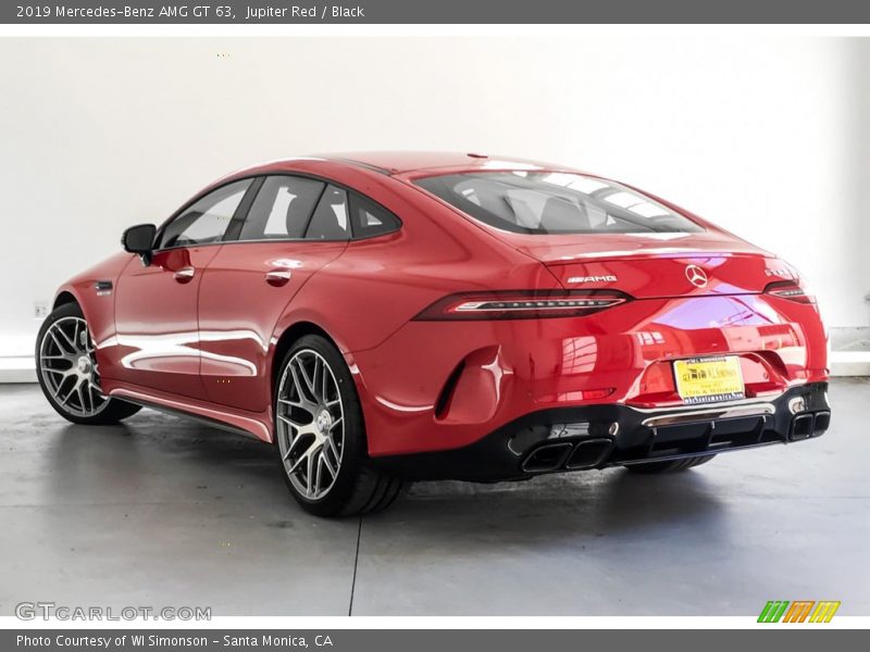 Jupiter Red / Black 2019 Mercedes-Benz AMG GT 63