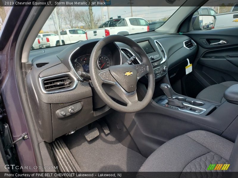 Storm Blue Metallic / Jet Black 2019 Chevrolet Equinox LT