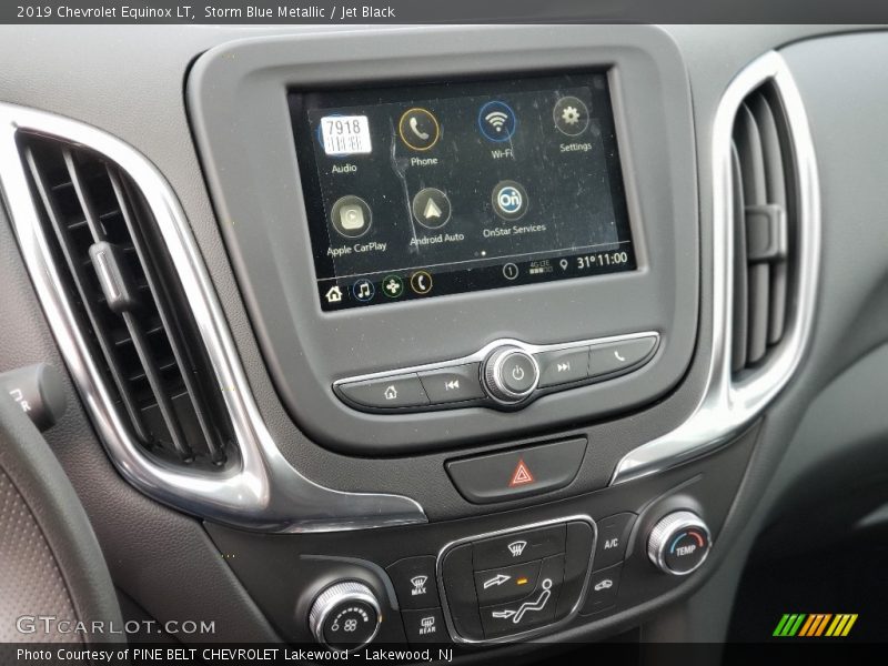 Storm Blue Metallic / Jet Black 2019 Chevrolet Equinox LT