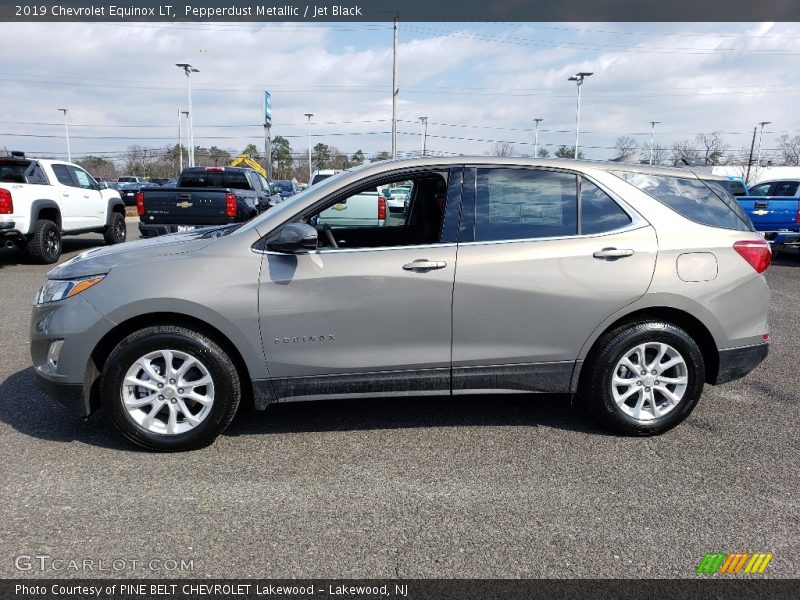 Pepperdust Metallic / Jet Black 2019 Chevrolet Equinox LT