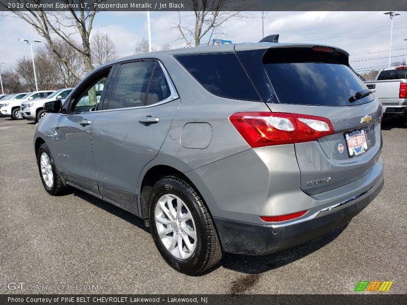 Pepperdust Metallic / Jet Black 2019 Chevrolet Equinox LT