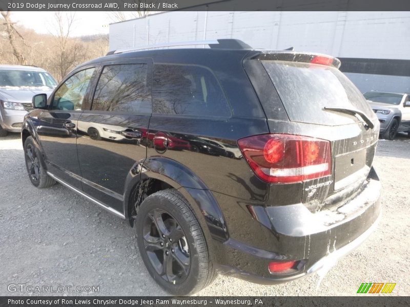 Pitch Black / Black 2019 Dodge Journey Crossroad AWD
