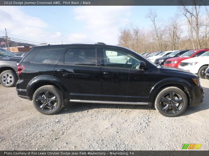 Pitch Black / Black 2019 Dodge Journey Crossroad AWD
