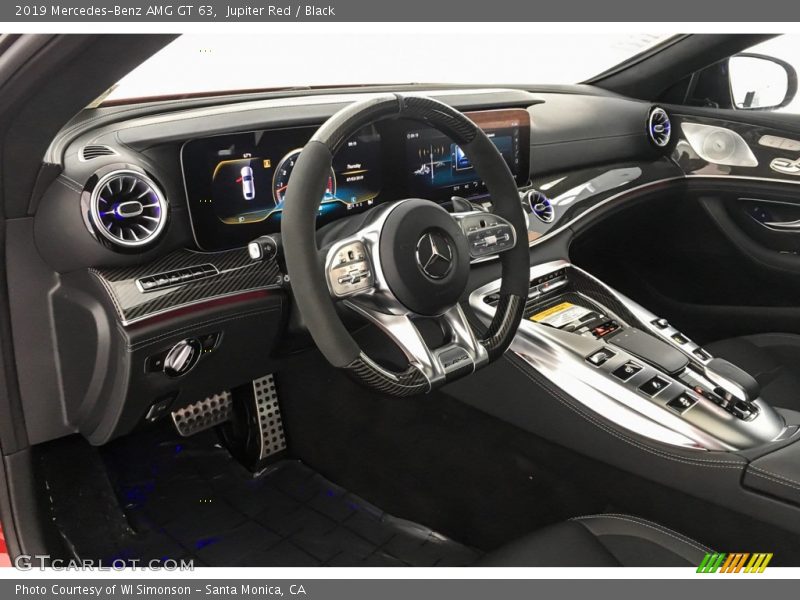 Dashboard of 2019 AMG GT 63