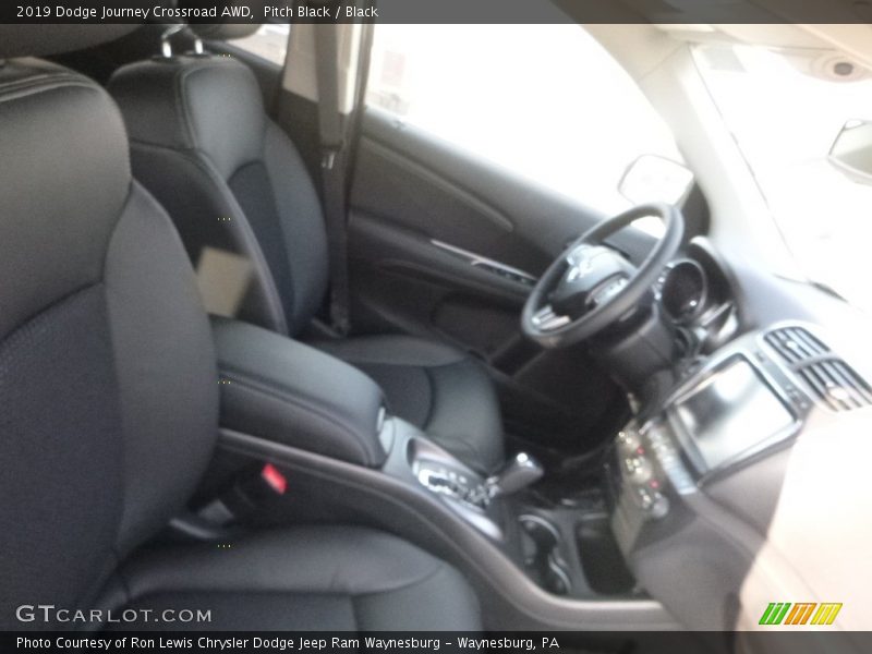 Pitch Black / Black 2019 Dodge Journey Crossroad AWD
