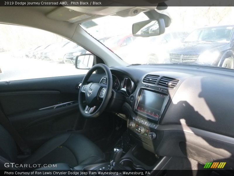 Pitch Black / Black 2019 Dodge Journey Crossroad AWD