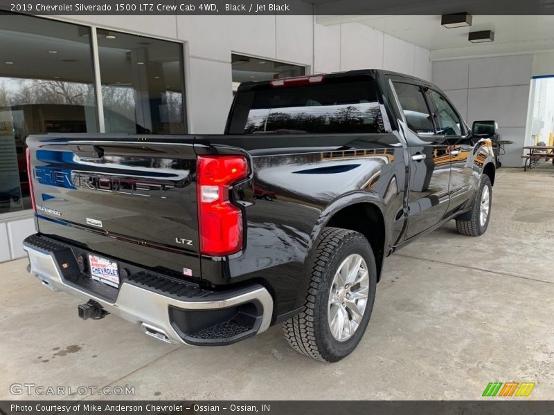 Black / Jet Black 2019 Chevrolet Silverado 1500 LTZ Crew Cab 4WD