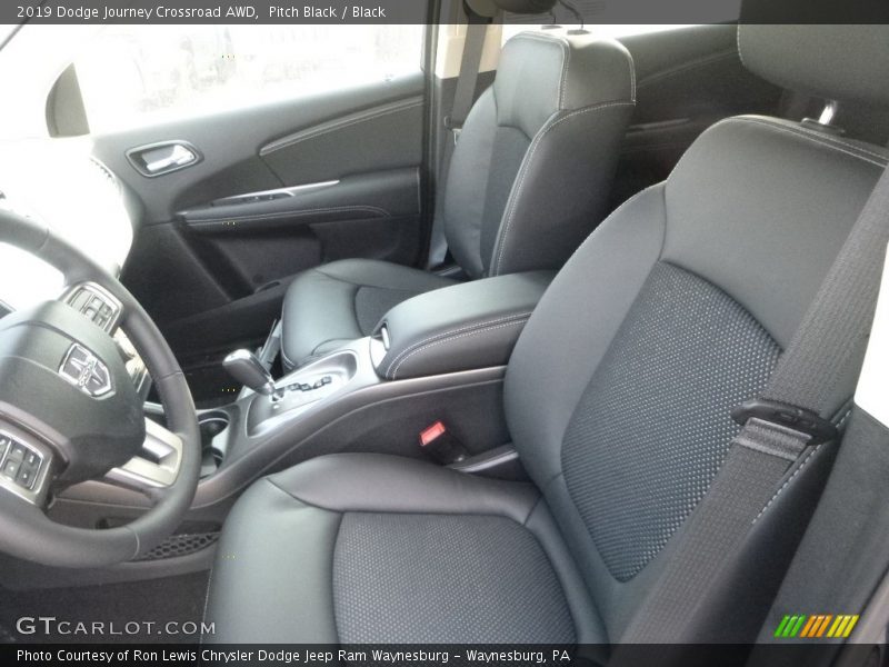 Pitch Black / Black 2019 Dodge Journey Crossroad AWD