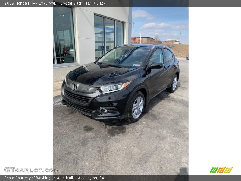 Crystal Black Pearl / Black 2019 Honda HR-V EX-L AWD