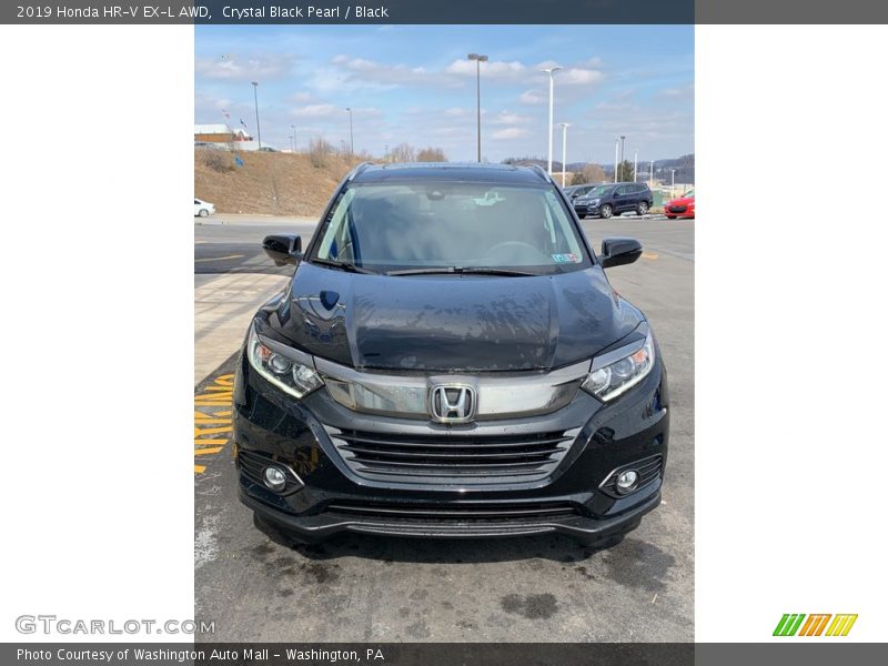 Crystal Black Pearl / Black 2019 Honda HR-V EX-L AWD