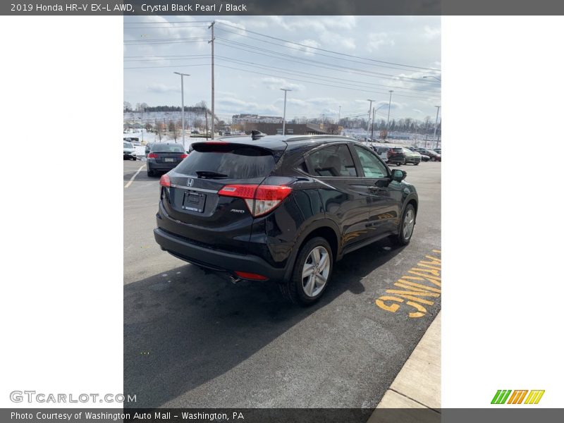 Crystal Black Pearl / Black 2019 Honda HR-V EX-L AWD