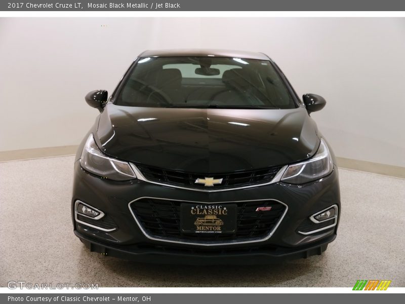 Mosaic Black Metallic / Jet Black 2017 Chevrolet Cruze LT