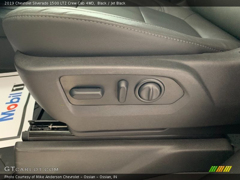 Black / Jet Black 2019 Chevrolet Silverado 1500 LTZ Crew Cab 4WD