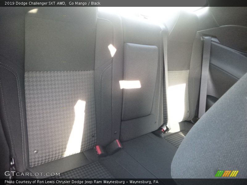 Go Mango / Black 2019 Dodge Challenger SXT AWD