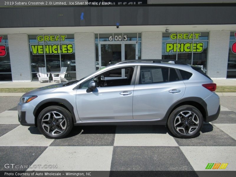 Ice Silver Metallic / Black 2019 Subaru Crosstrek 2.0i Limited