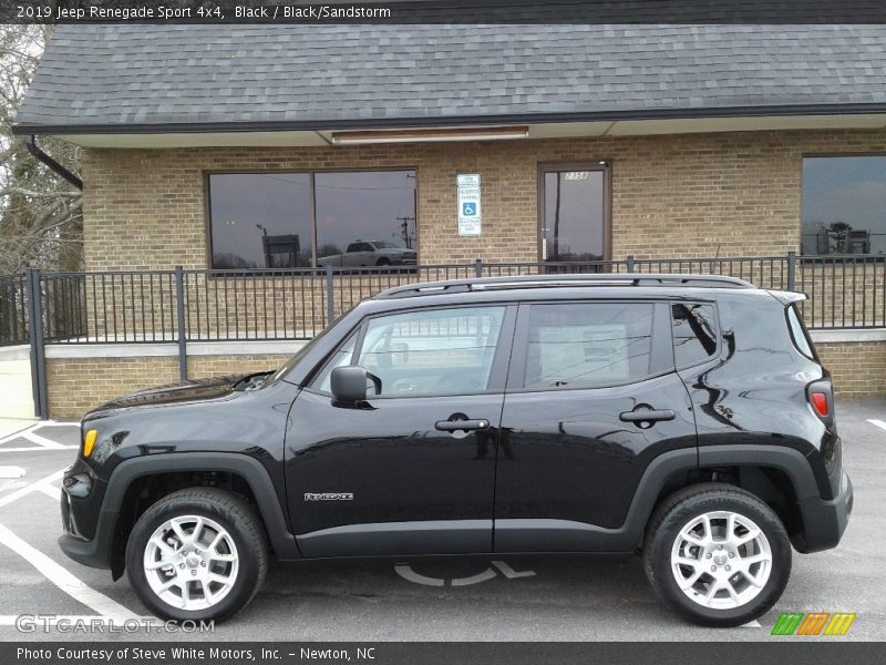 Black / Black/Sandstorm 2019 Jeep Renegade Sport 4x4
